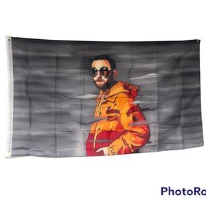 Mac Miller Animated Flag  3x5 Feet Brand New Rappers College Dorm Student Music